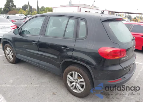 2012 Volkswagen Tiguan S/Se/Sel из США, поврежденный, VIN WVGAV7AX3CW524105